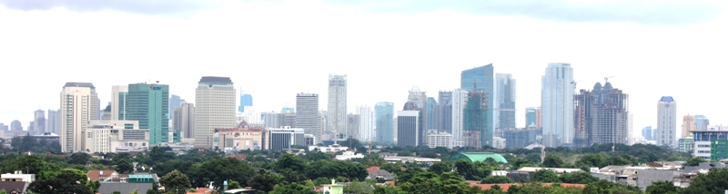 Indonesia skyline